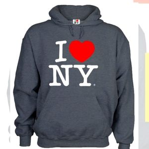 NWT 🌇   I❤NY pullover hoodie with kangaroo pocket. Super plush and comfy!🍎